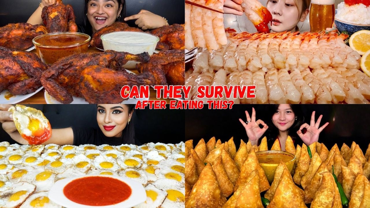 😱 EXTREME MUKBANGERS EATING LIKE THE WORLD IS ENDING 🔥