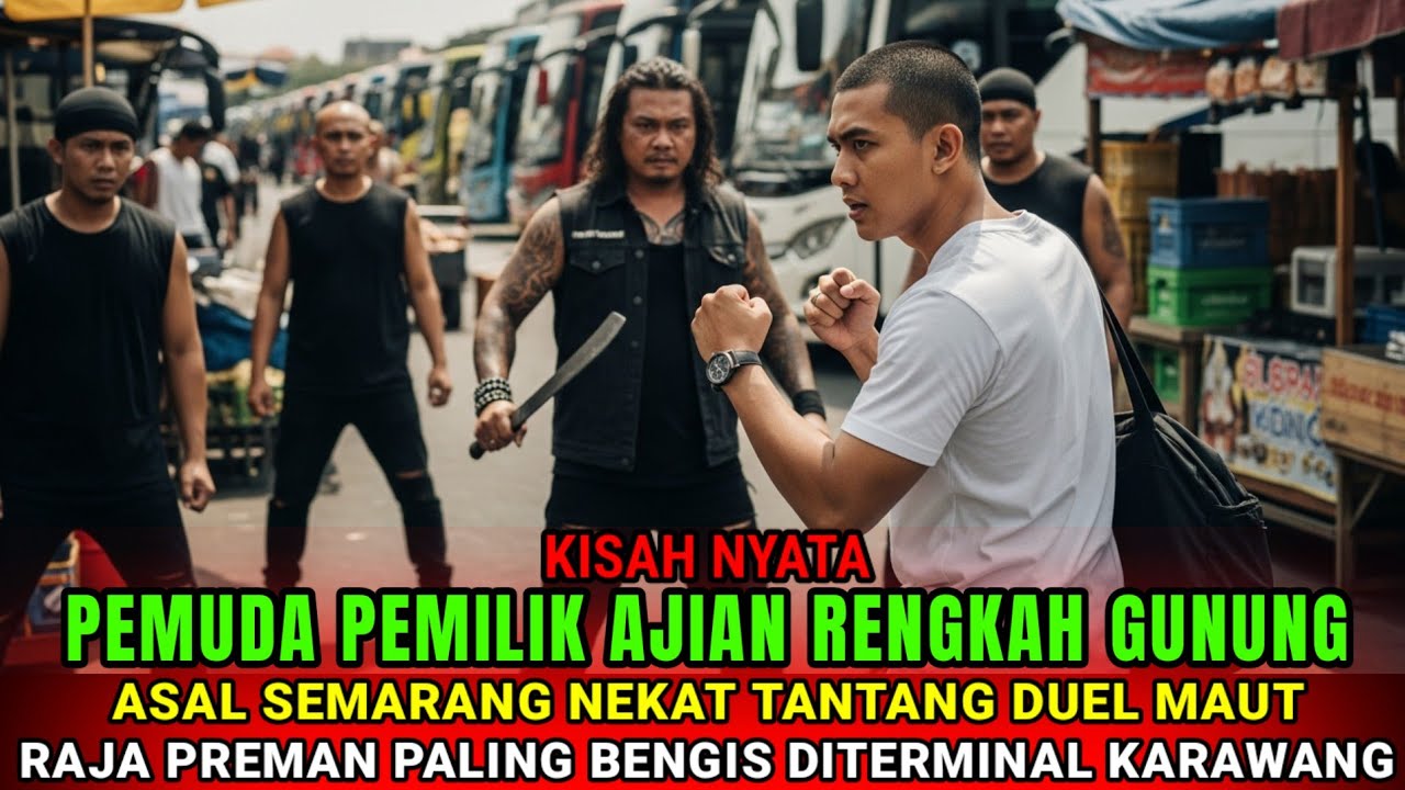 DUEL MAUT PERANTAU ASAL SEMARANG PEMILIK AJIAN RENGKAH GUNUNG MELAWAN RAJA PREMAN TERMINAL KARAWANG
