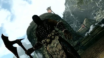Skyrim Execution Gone Wrong where the Dragonborn Dies...