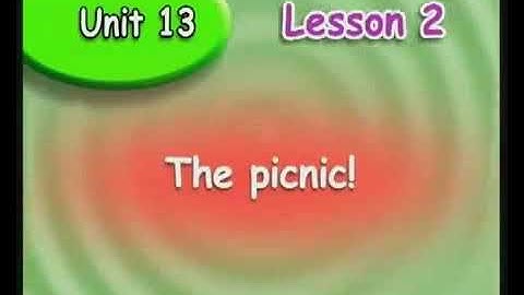Welcome 1 Unit 13 Lesson 2 Part 1