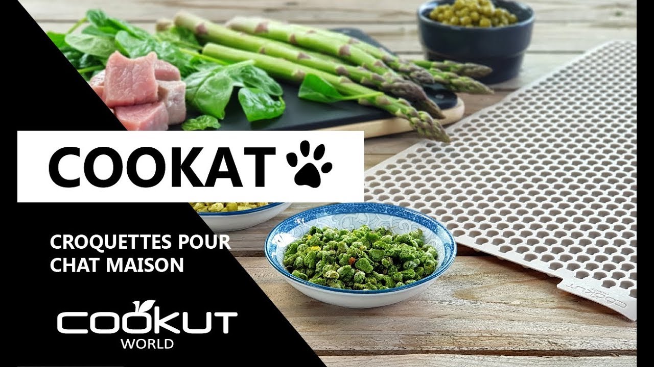 COOKAT by Cookut - Kit pour réaliser des croquettes pour votre chat