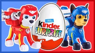 Щенячий патруль. Киндер сюрприз. Учим цвета. Kinder Surprise. PAW Patrol.