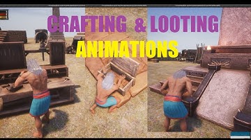 CRAFTING ANIMATIONS FOR PLAYER