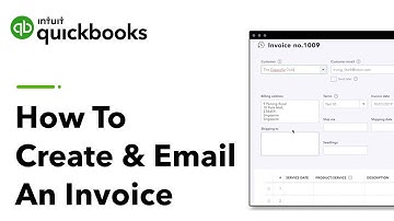 How to Create & Email An Invoice in QuickBooks Online