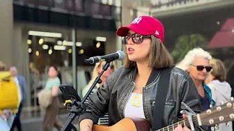 IMAGINE Adele walked past and HEARD this! | Hometown Glory Adele Allie Sherlock Cover