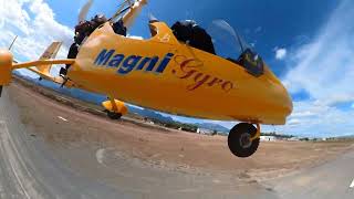 Engine failure. Practice engine failure in a gyrocopter.