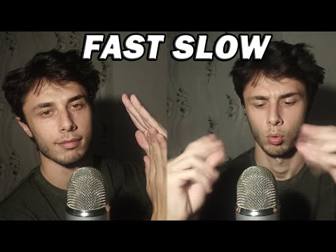 Fast VS Slow ASMR (Fast & Slow Triggers)