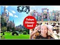 JAPAN VLOGS - Our First Time at Tokyo Disneyland!! Lunch at Queen of Hearts Banquet Hall