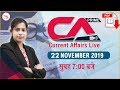 Current Affairs Live at 7:00 am | 22 Nov 2019 | UPSC, SSC, Railway, RBI, SBI, IBPS