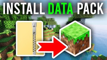 HOW TO INSTALL DATA PACKS IN MINECRAFT!🤩😍 | DATA PACK TUTORIAL MINECRAFT
