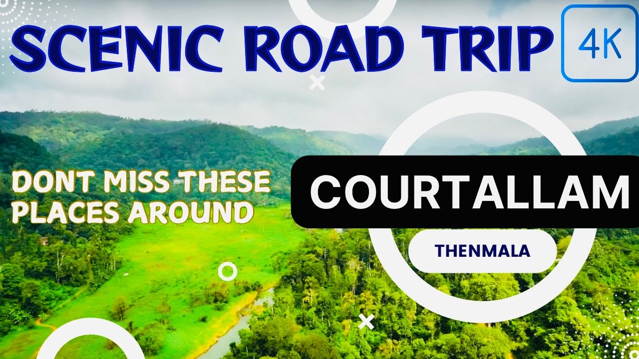 Epic Road Trip 🚗 Tenkasi to Thenmala with Palaruvi Waterfalls | Thenmalai & Kasi Vishwanathar Temple