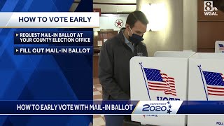 WGAL Voter Guide: How to vote early with a mail-in ballot