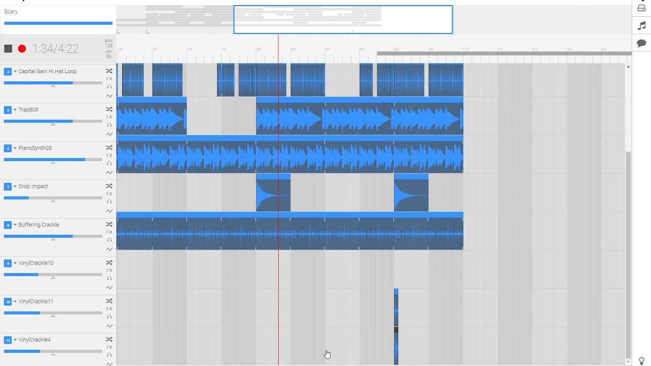 Listening to my music on LoopLabs! 😀👍