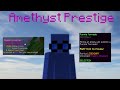 Hitting amethyst prestige in hypixel skywars