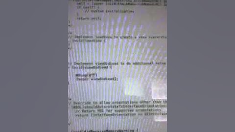 Xcode: how to import the NSLog when the app loads