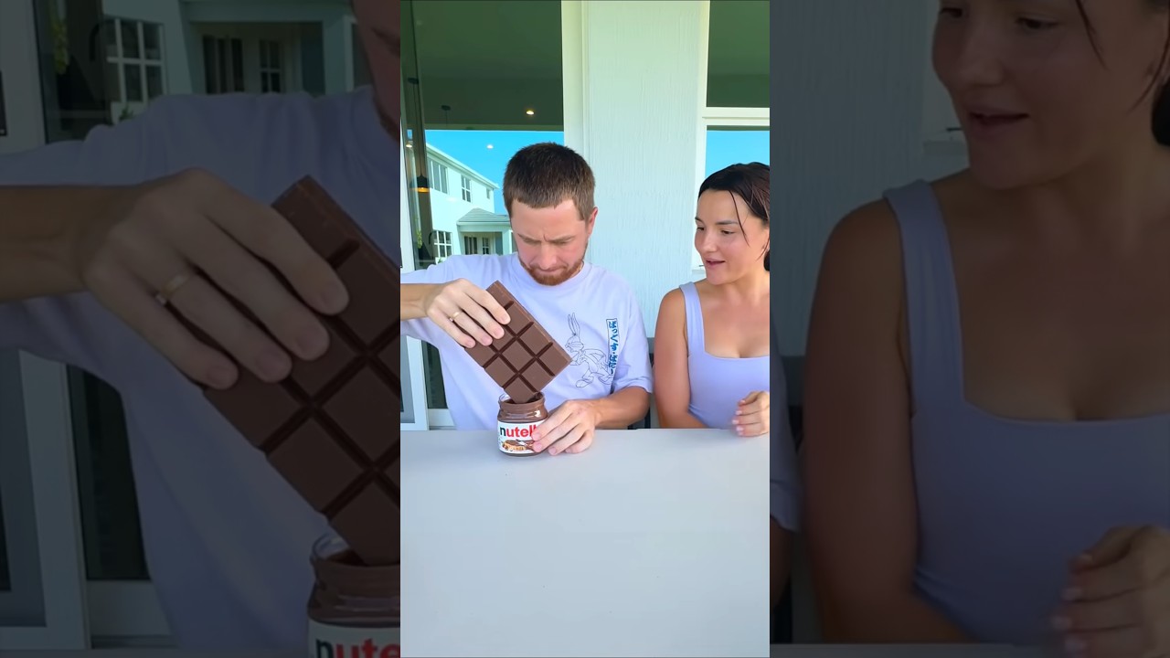 Гигантский Шоколад vs Нутелла😱🍫🤣