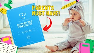Inside the Babysitter Checklist (What Every Parent Should Know)