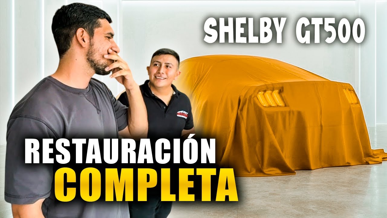 ME HICIERON PEDAZOS MI SHELBY GT500 Y LO RESTAURE EN 30 DÍAS  || JUANITO MARTINEZ