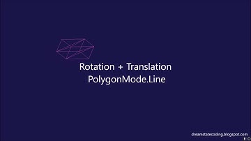 OpenGL 4 with OpenTK in C# Part 6: Rotations and Movement of objects