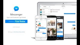 How to browse Facebook Messenger on a PC (No software needed) screenshot 4