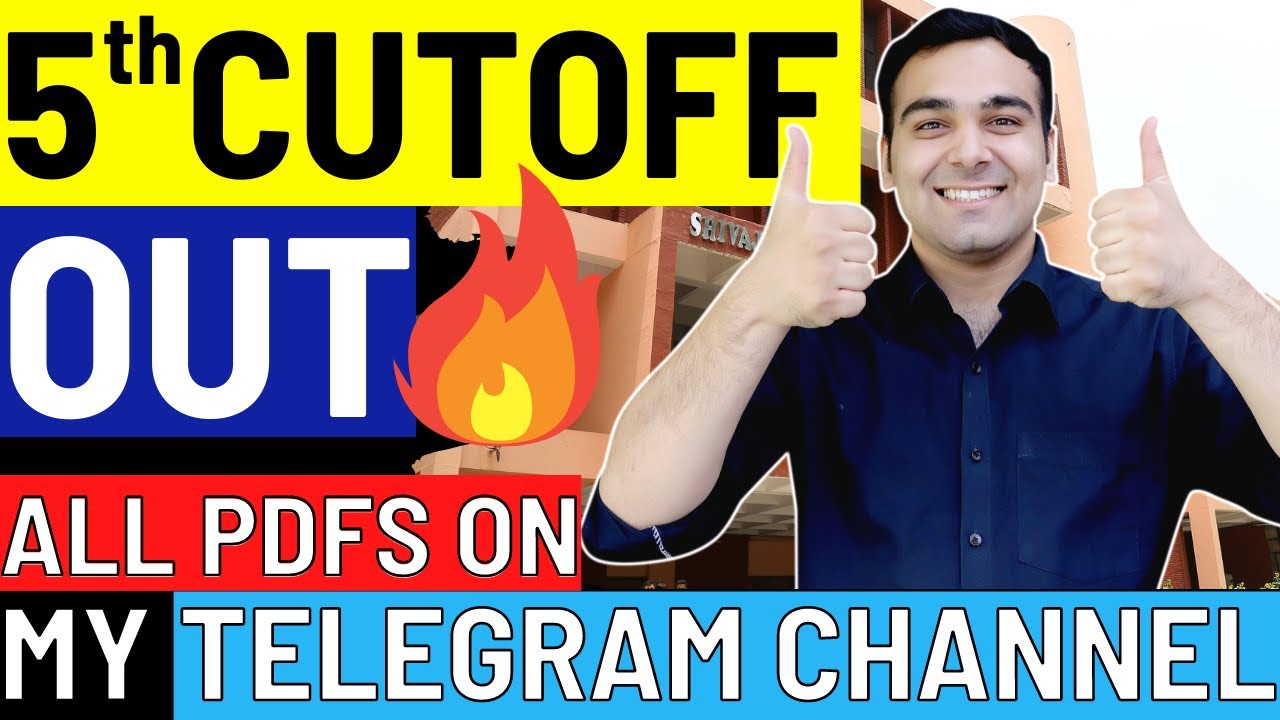 5th Cutoff is OUT - FIRST Reaction | Best Cutoff EVER 🔥 | Good news for students 🔥