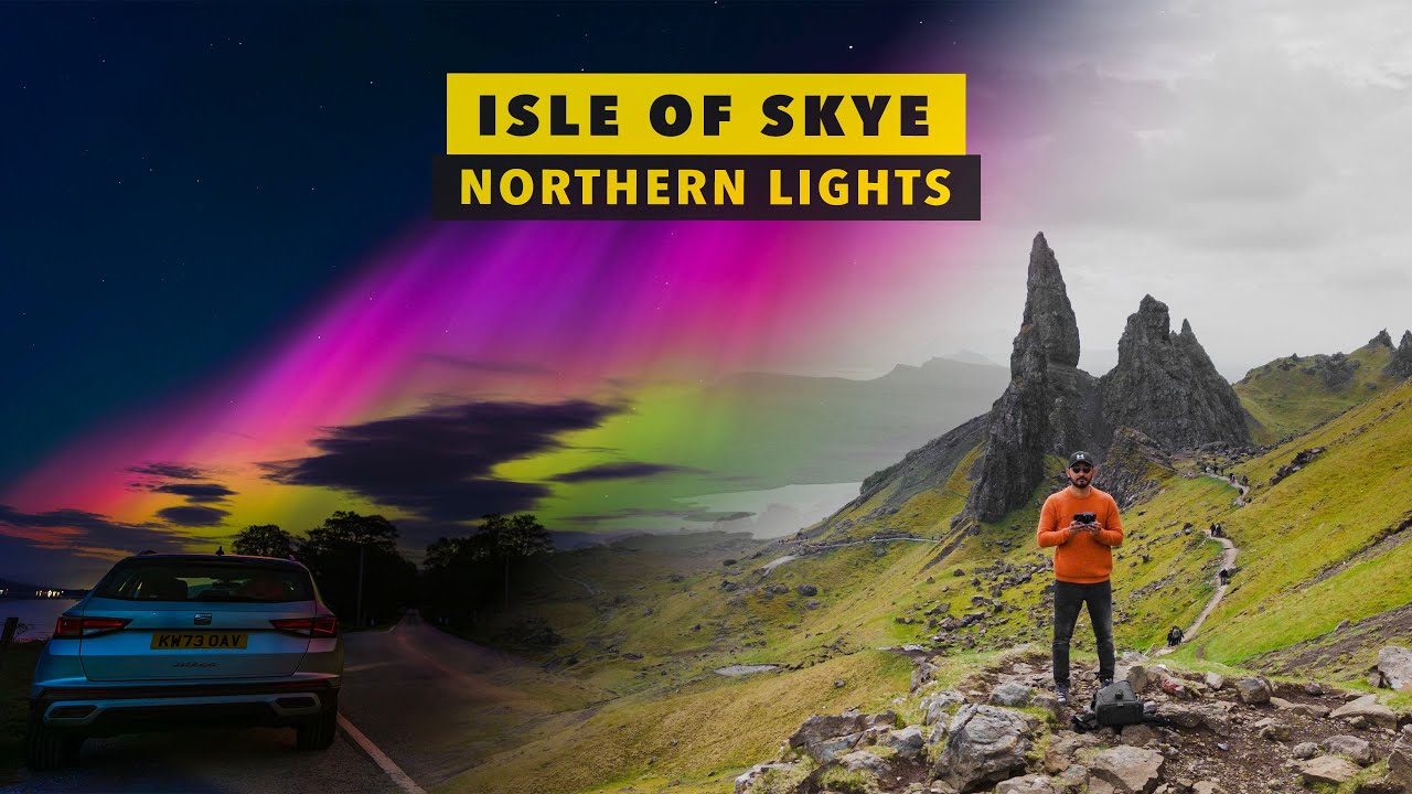 🏴󠁧󠁢󠁳󠁣󠁴󠁿 ОСТРОВ СКАЙ И СЕВЕРНОЕ СИЯНИЕ — Шотландское нагорье — бенгальский видеоблог — 4K