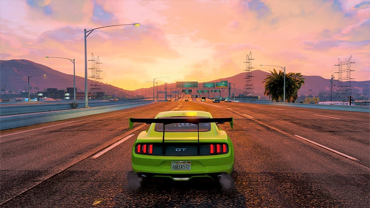 GTA 6 Graphics - 2015 Ford Mustang GT Ultra Realistic 4k 60FPS Graphics ...