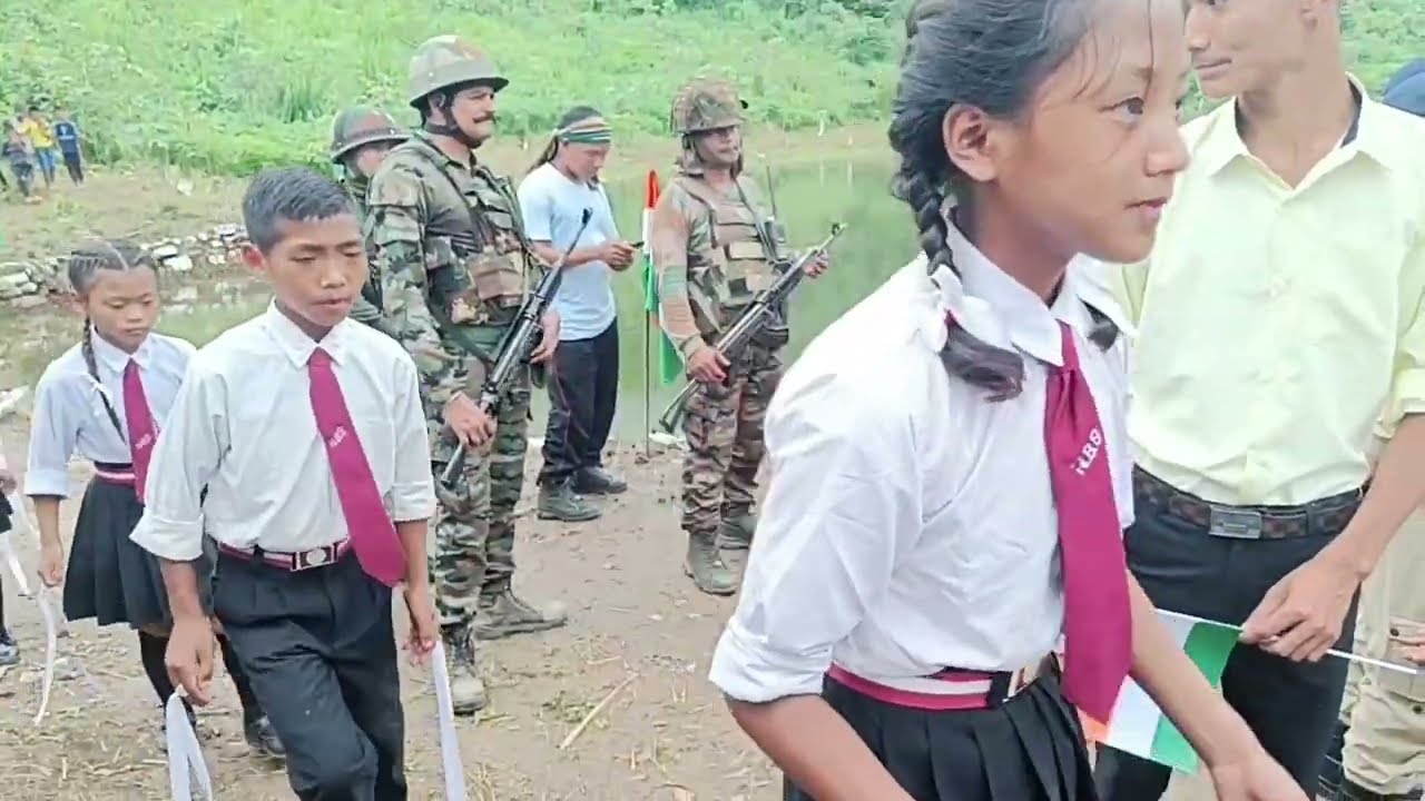 Independent day celebrates in Longkhao, Sheanghah wamsa village, Mon, Nagaland. 🇮🇳