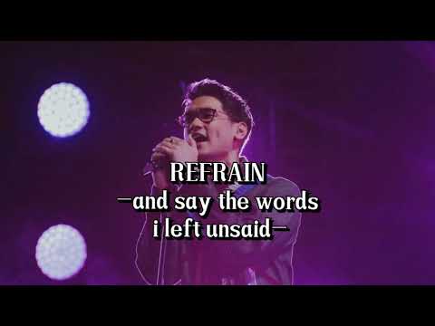 refrain lyric video Afgan Syahreza