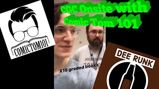CGC Onsite pickups, with Comic Tom 101