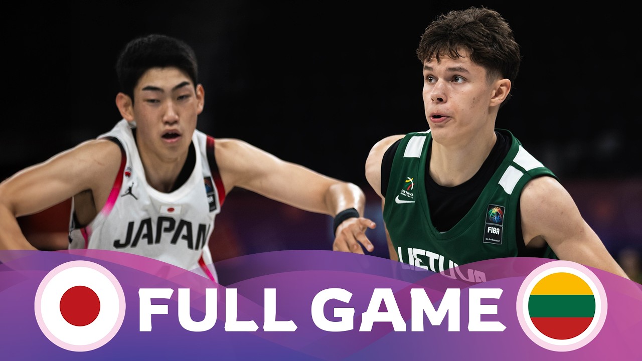 Round of 16 | Japan v Lithuania | Full Basketball Game | FIBA U17 Basketball World Cup 2026