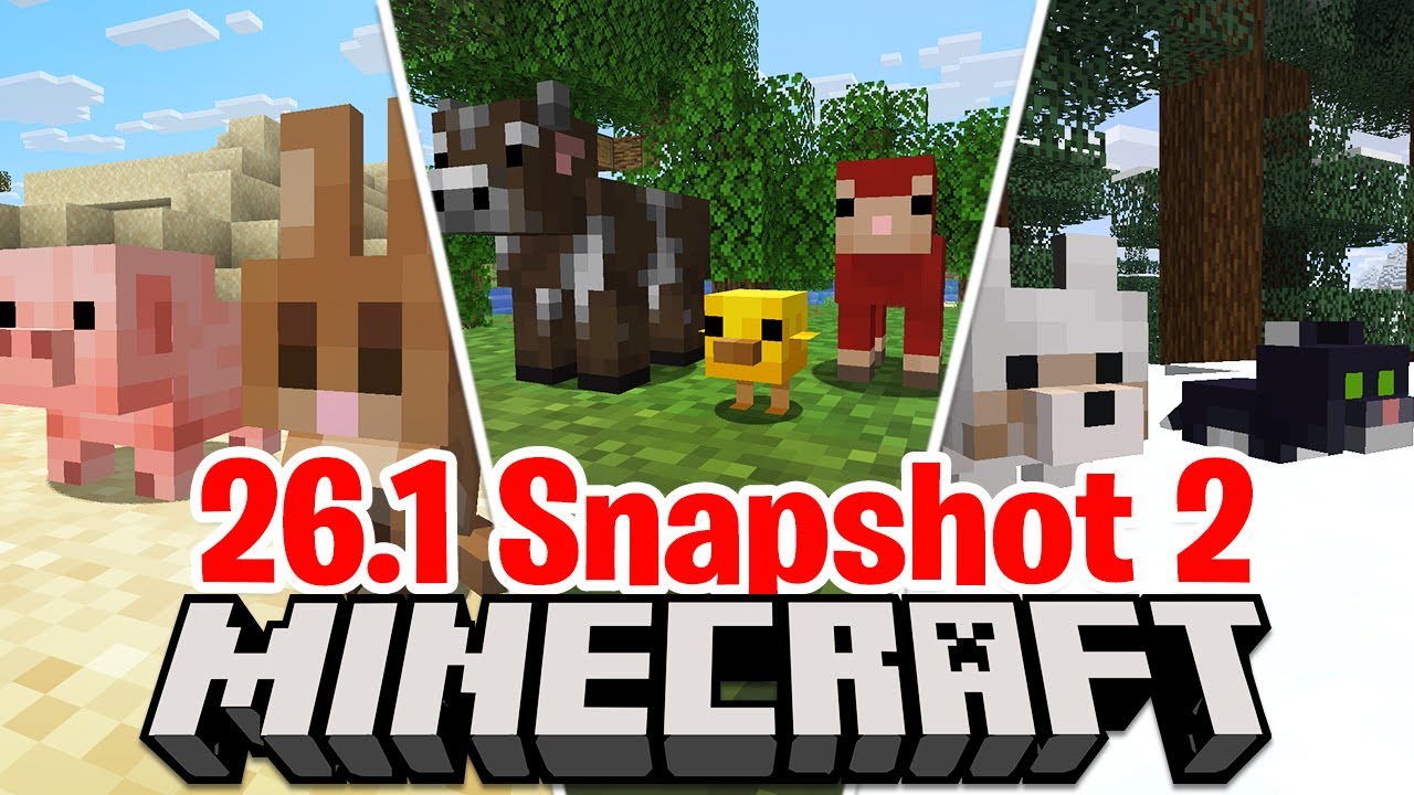 NUOVI BABY MOB - Minecraft ITA 26.1 Snapshot 2