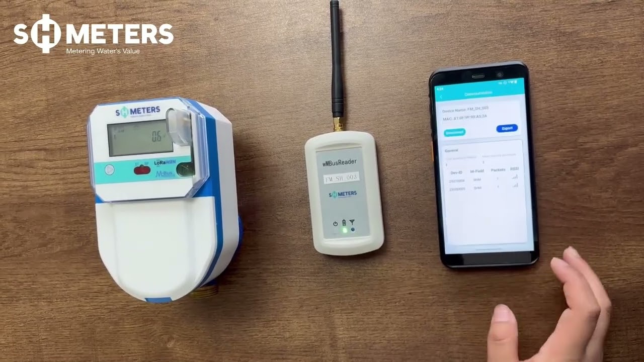 Want to improve your meter reading efficiency? Check out S.H.Meters’ WMBus Meter Reading Solution!