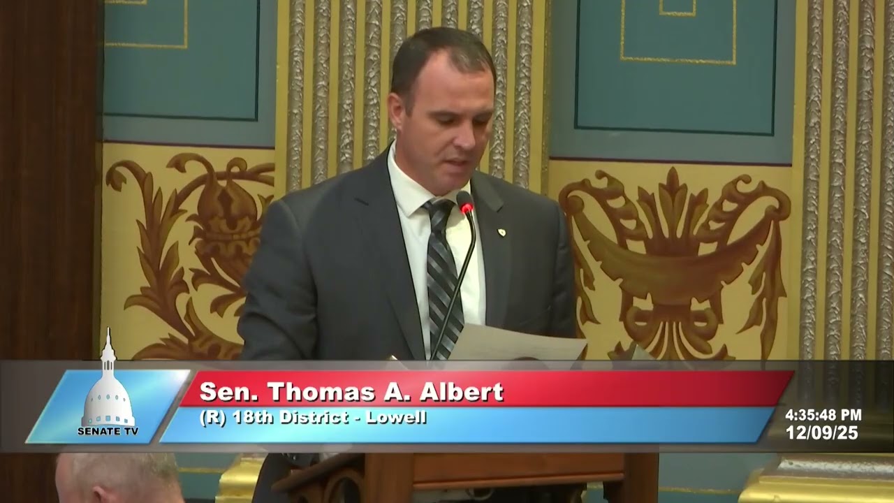 Sen. Albert votes against government-directed economic planning