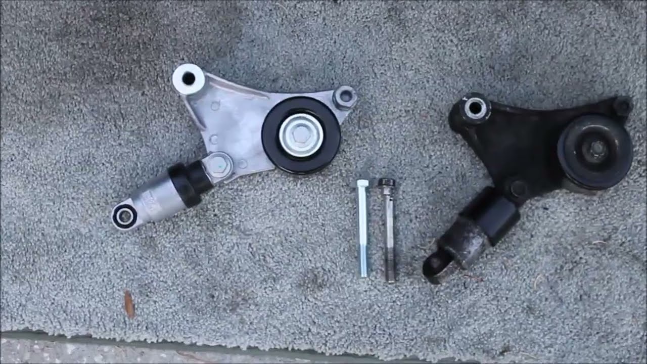 How To Replace Serpentine Belt Tensioner 20062012 Toyota Rav4