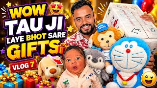 Wow Tau Ji Laye Bhot Sare Gifts😍| Vlog 7