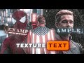 AE like Advanced TEXTURE TEXT Animation in Alightmotion (+preset)