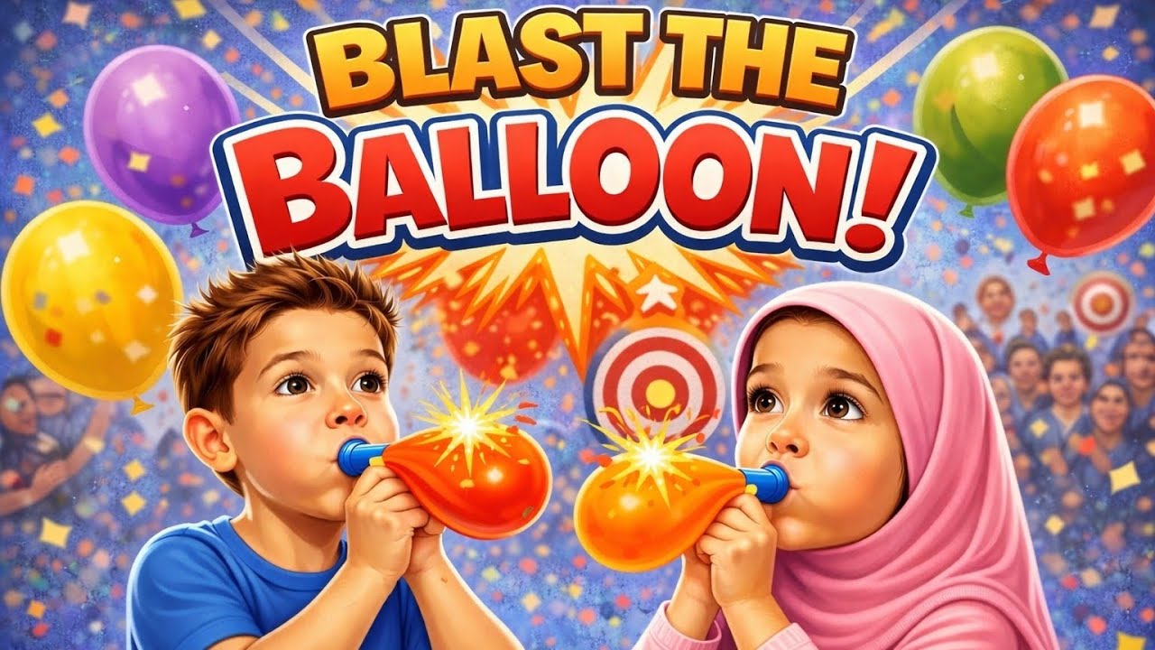 BLAST THE BALLOON | GAME CHALLENGE | IAS Global Public School | #ias_gps #anjuman 