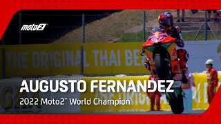 Augusto Fernandez is the 2022 #Moto2 World Champion 🏆 | #FastAF