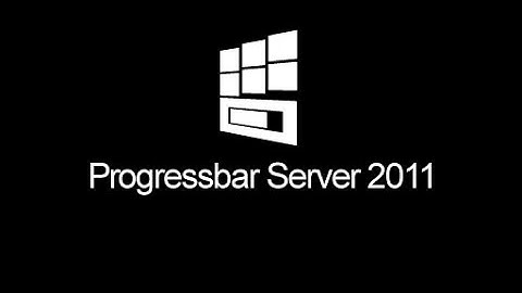 Progressbar Server 2011 step online access