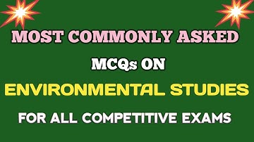 MCQs on Environmental Studies | Questions and Answers on EVS