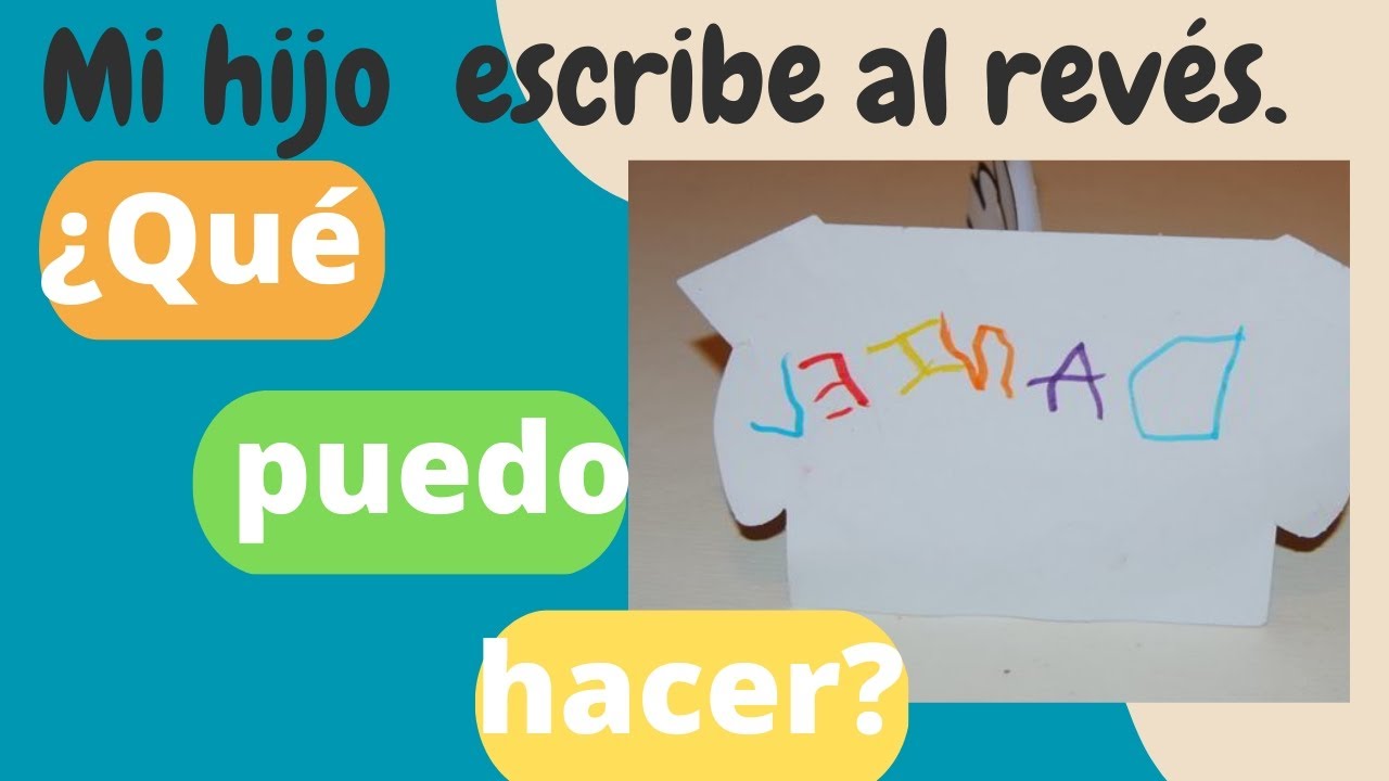 ¡Descubre las Causas y Soluciones de la Escritura Espejo! #AprendeAEscribir