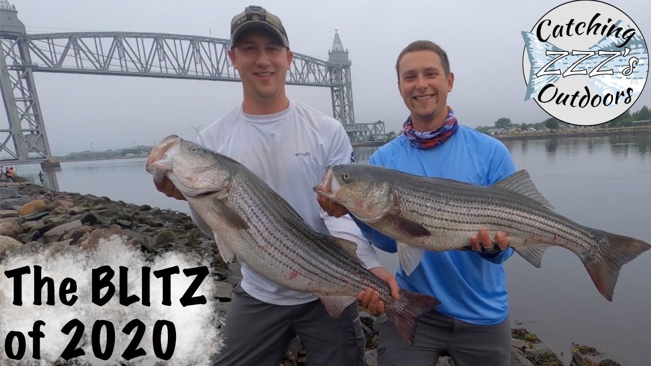 Cape Cod Canal BLITZ: JIGGING for STRIPED BASS 2020 (S1 Ep.6) 