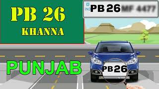 PB 26 Kaha ka Number hai | PB 26 RTO Office