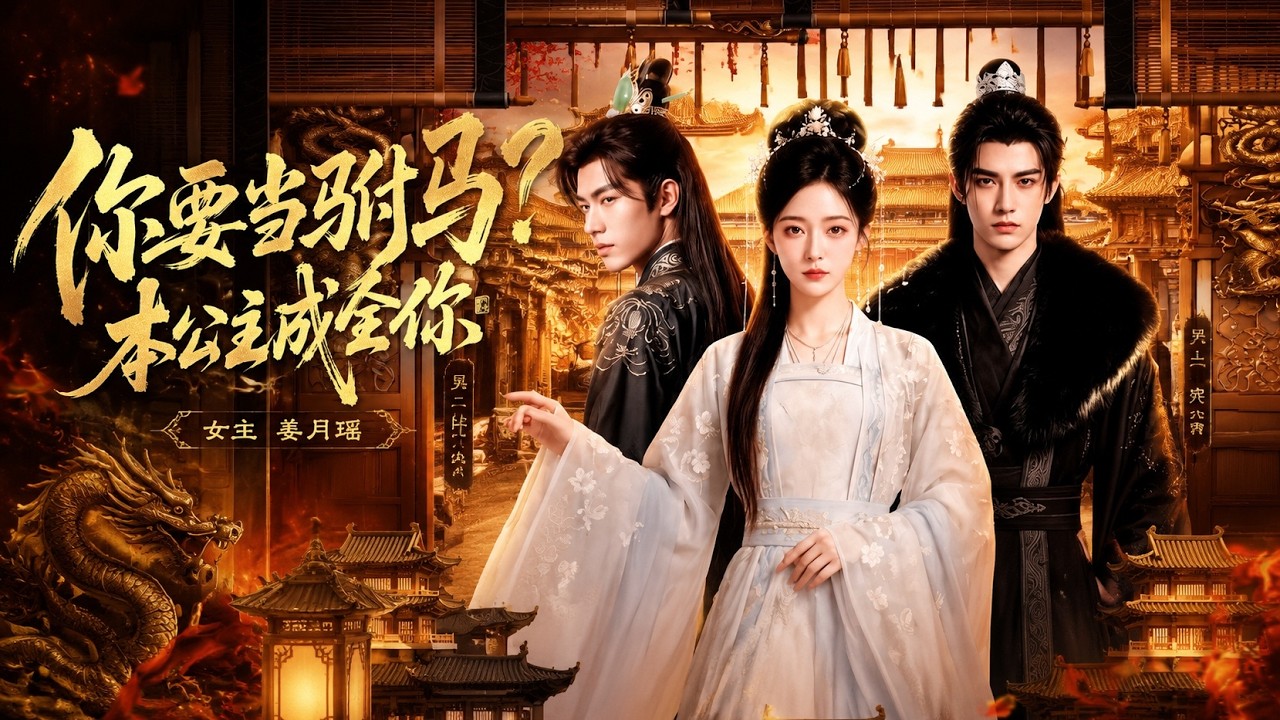 【高清全集】《你要当驸马？本公主成全你》 #逆袭 #爱情 #甜宠 #反转 #热门短剧 #drama #爽剧 #電影 #精彩影视 #AI短剧