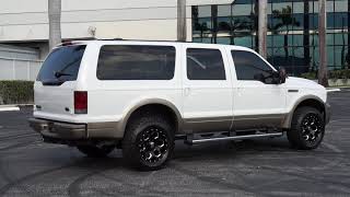 2005 Ford Excursion 6.0L Diesel Bulletproofed ARP HEADSTUDS 4x4 CLEAN FLORIDA FOR SALE