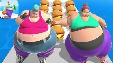 Fat 2 Fit 🍔🥒🍔Max Level New Update Gameplay iOS/Android #Fit2fat#Gameplay#shorts