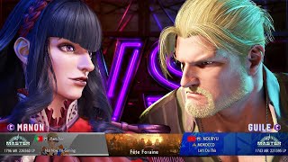 Yamcher (Manon) vs NOURYU (Guile) Ranked Match SF6