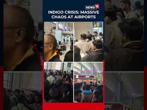 فوضى عارمة في المطارات بعد إلغاء أكثر من 100 رحلة لشركة إنديغو الركاب يتضررون بشدة N18S 