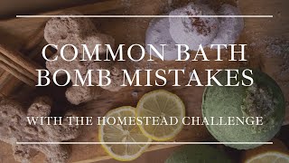 Common Bath Bomb Mistakes